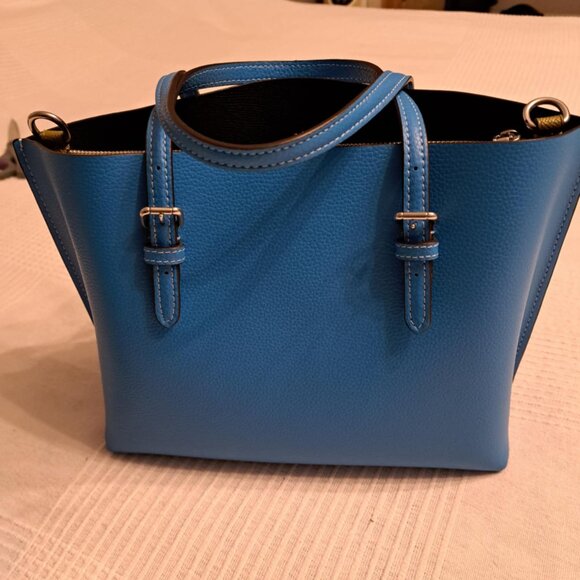 Coach Mollie 25 Tote - Electric Blue - Picture 3 of 5